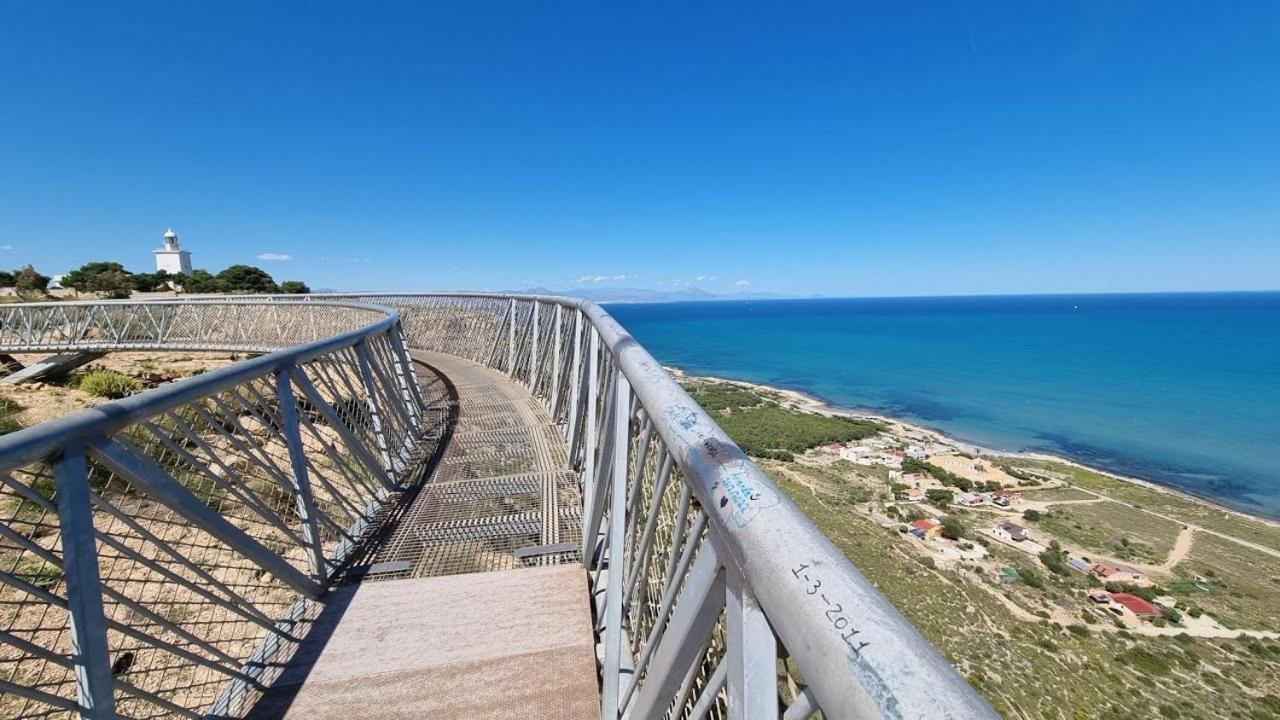 Вилла Casa Calera. Con Terraza Y Bbq Санта Пола Экстерьер фото