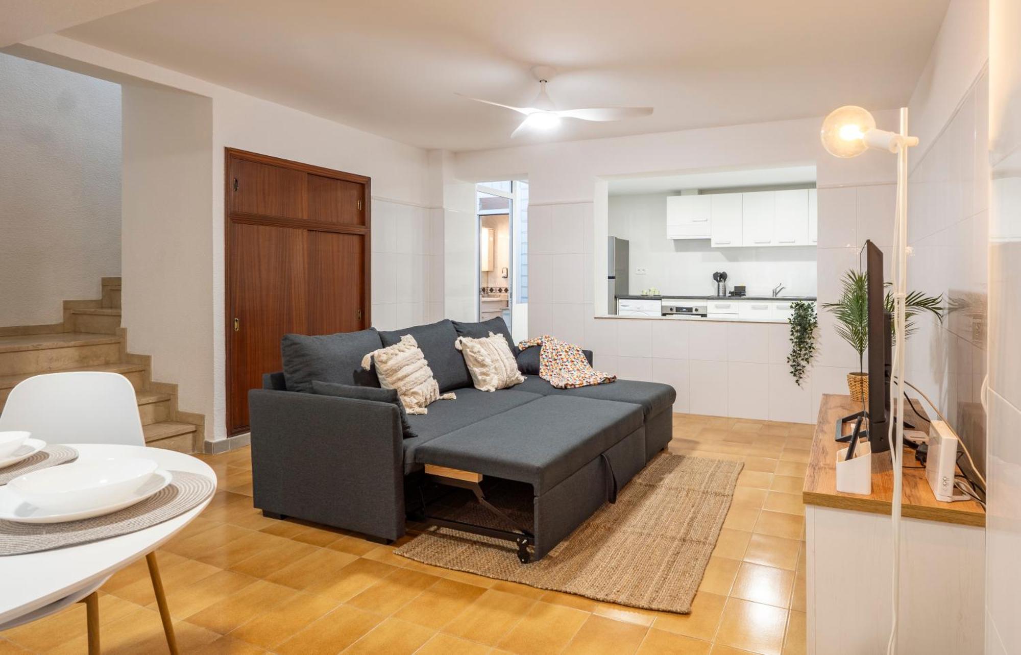 Вилла Casa Calera. Con Terraza Y Bbq Санта Пола Экстерьер фото